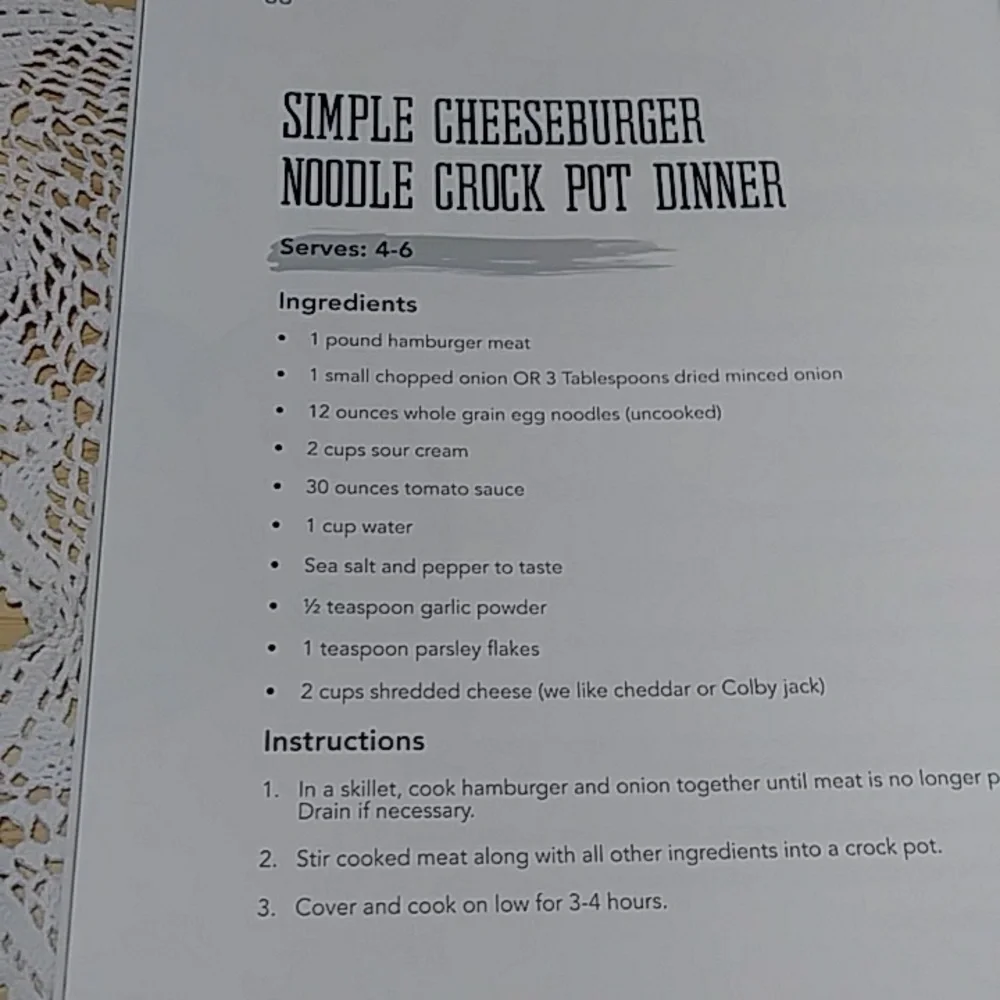 Simple Real Food Recipes Cookbook